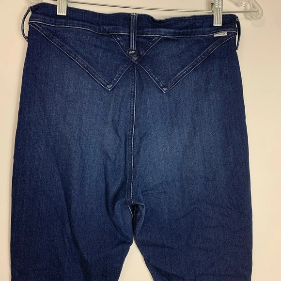 MOTHER The Diamond Swooner High Rise Bareback  Skinny Jeans-Tongue & Chic-Sz 31 - Picture 8 of 13